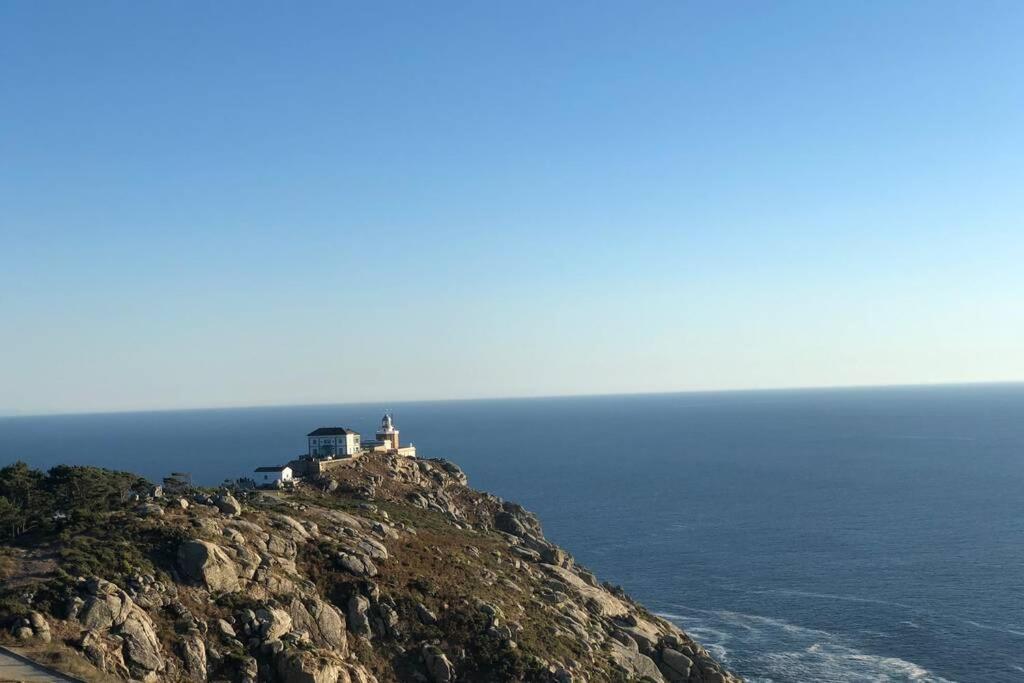Junto Camino De Santiago,1ª Linea De Playa Apartment ฟินิสแตร์เร ภายนอก รูปภาพ