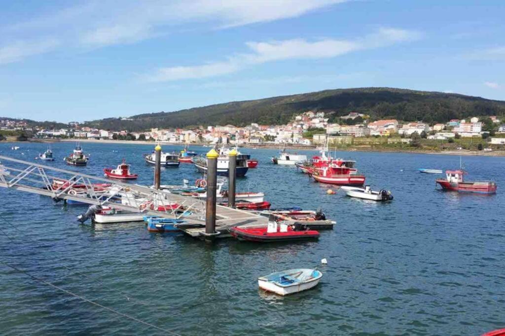 Junto Camino De Santiago,1ª Linea De Playa Apartment ฟินิสแตร์เร ภายนอก รูปภาพ