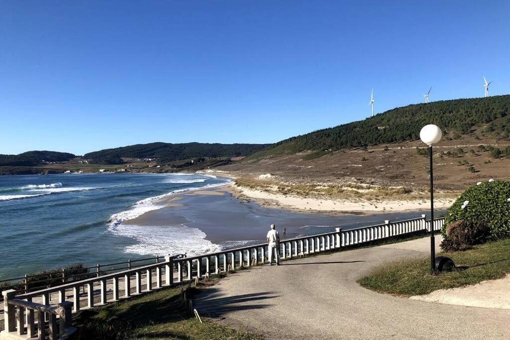 Junto Camino De Santiago,1ª Linea De Playa Apartment ฟินิสแตร์เร ภายนอก รูปภาพ