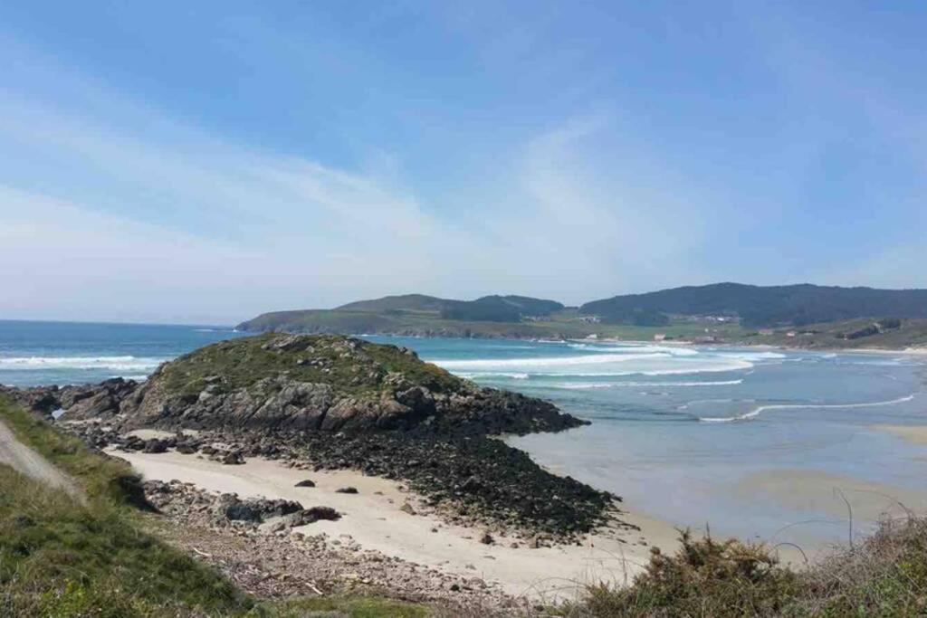 Junto Camino De Santiago,1ª Linea De Playa Apartment ฟินิสแตร์เร ภายนอก รูปภาพ