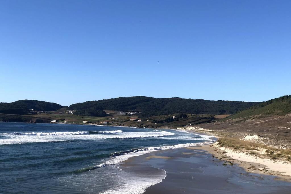 Junto Camino De Santiago,1ª Linea De Playa Apartment ฟินิสแตร์เร ภายนอก รูปภาพ